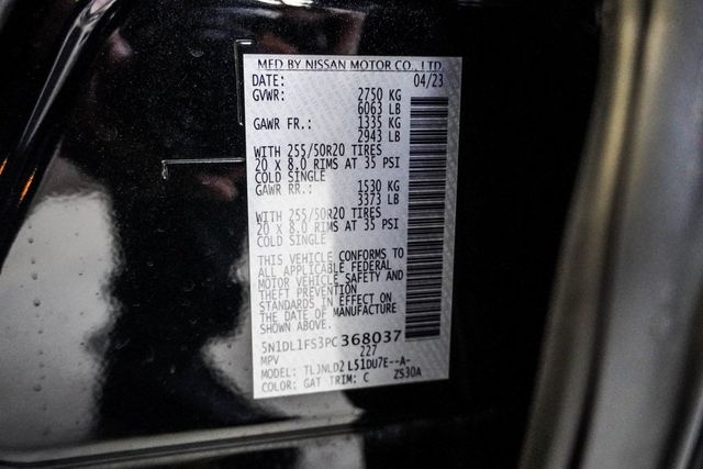 2023 INFINITI QX60 LUXE AWD - 22954335 - 37