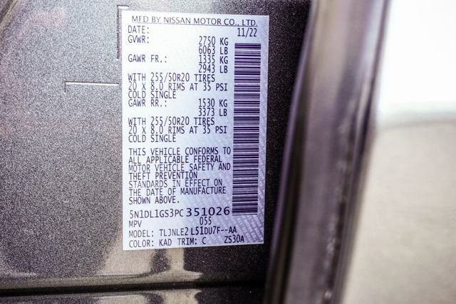 2023 INFINITI QX60 SENSORY AWD - 22984496 - 43