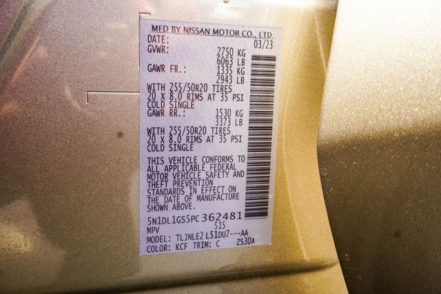 2023 INFINITI QX60 SENSORY AWD - 22997562 - 36