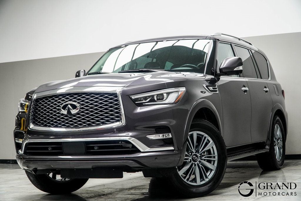 Used 2023 INFINITI QX80 Luxe with VIN JN8AZ2AD3P9875168 for sale in Kennesaw, GA