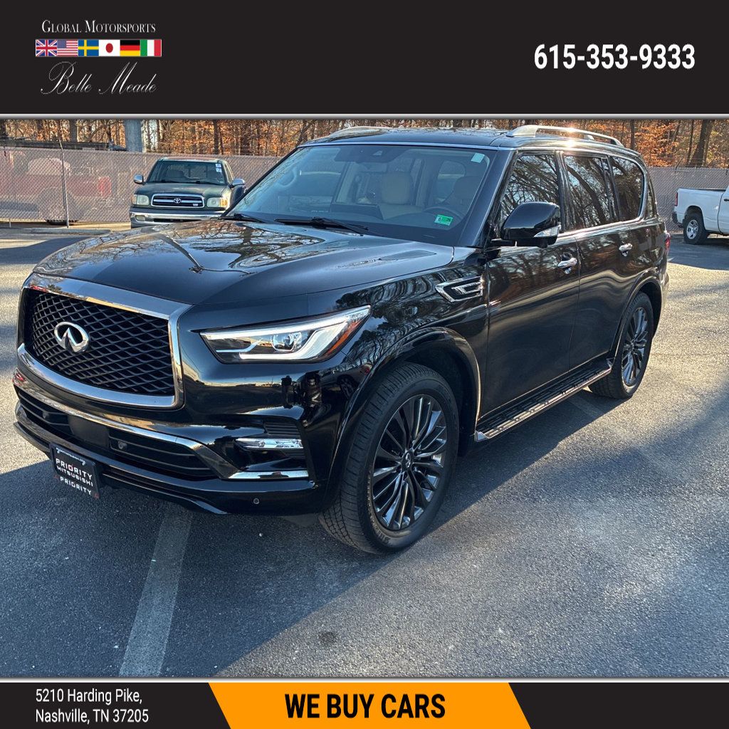 2023 INFINITI QX80 MSRP$82900/PremiumSelect/4WD/IntelligentCruiseControl/NAV - 22973153 | Video 1