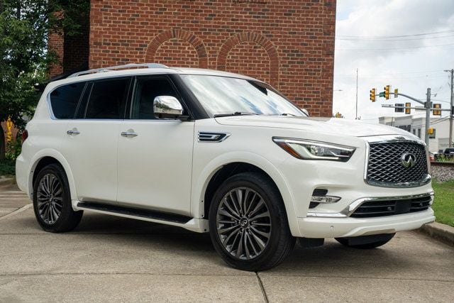2023 INFINITI QX80 MSRP$91055/Sensory/4WD/Heated&CooledSeats/PowerMoonroof - 23025341 - 2