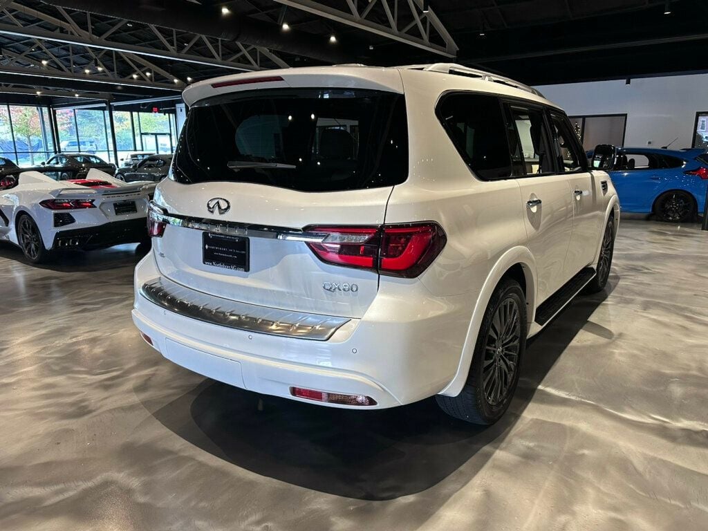 2023 INFINITI QX80 MSRP$91,055/Sensory/AWD/RearSeatEntertainment/AdapCruise/360Cam - 22668026 - 4