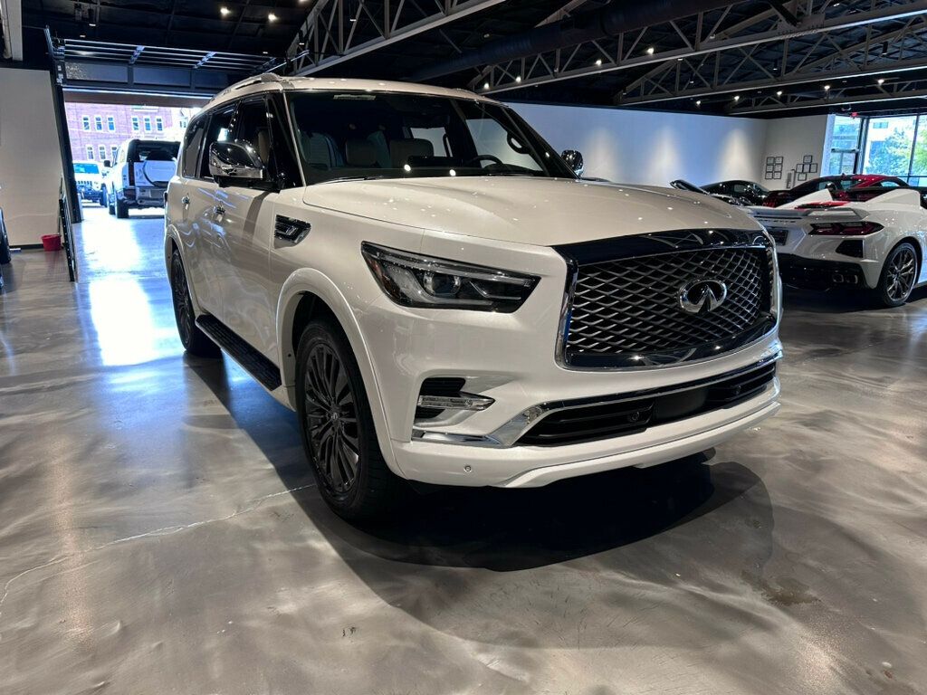 2023 INFINITI QX80 MSRP$91,055/Sensory/AWD/RearSeatEntertainment/AdapCruise/360Cam - 22668026 - 6