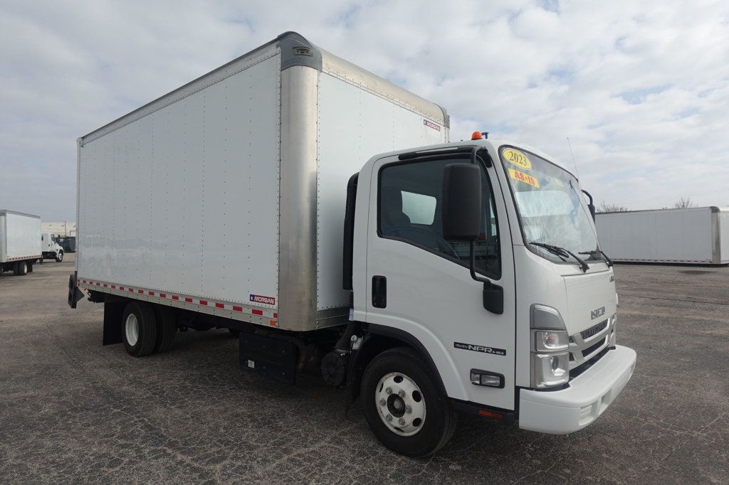 2023 Isuzu NPR HD (18ft Box w/ Lift Gate) - 22963630 - 0