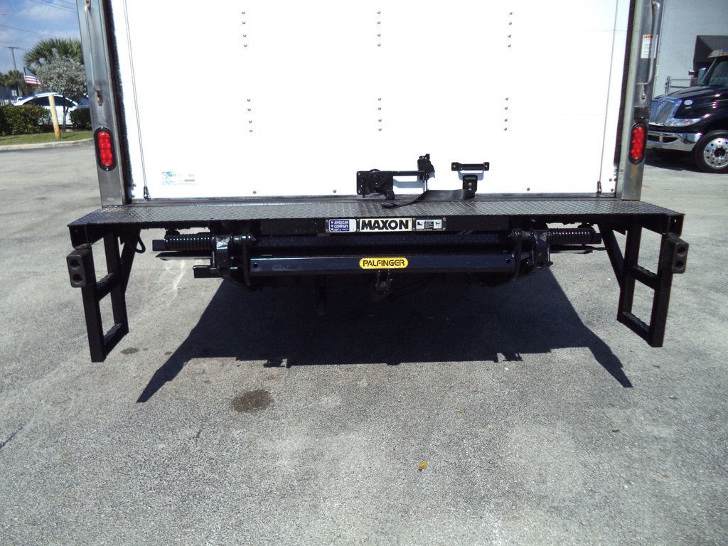 2023 Isuzu NPR HD Gas w/ 20ft x 96in H Box Truck Dry Cargo Box & Liftgate - 22986389 - 22