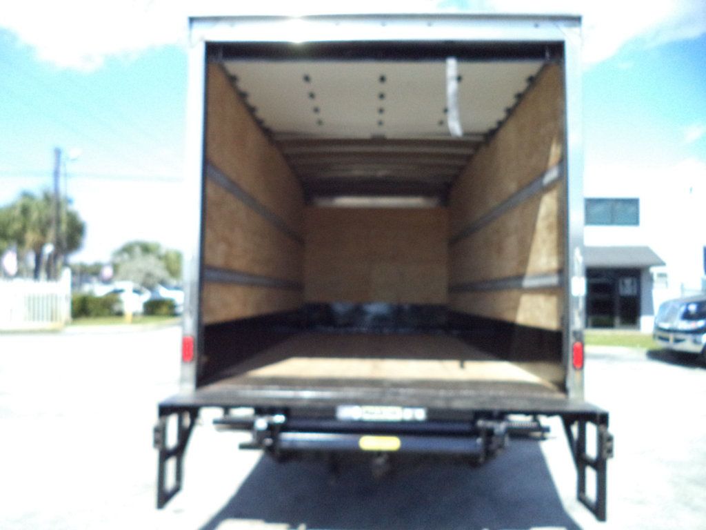 2023 Isuzu NPR HD Gas w/ 20ft x 96in H Box Truck Dry Cargo Box & Liftgate - 22986389 - 23