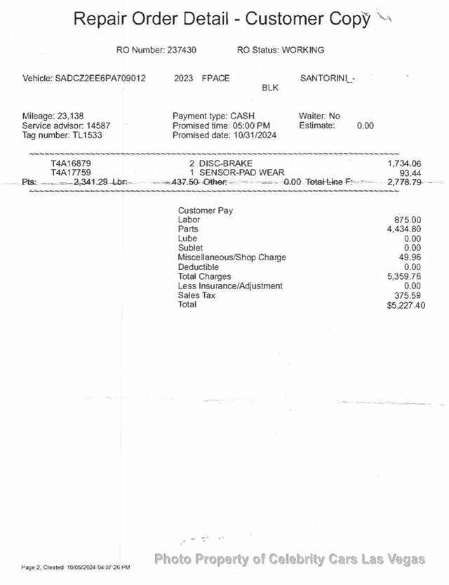 2023 Jaguar F-PACE SVR, $97k MSRP - 22918019 - 60