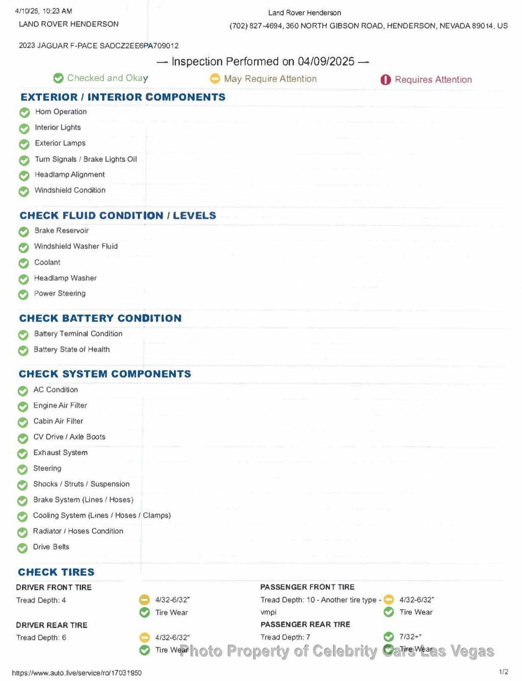 2023 Jaguar F-PACE SVR, $97k MSRP - 22918019 - 61