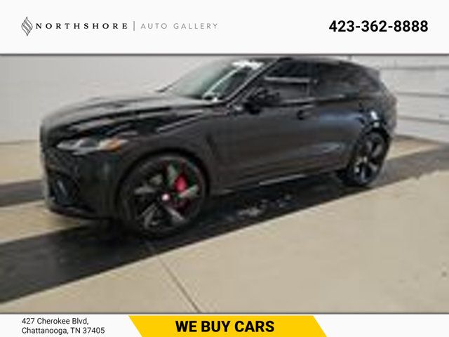 2023 Jaguar F-PACE SVR/AWD/PanoRoof/Htd&CldSeats/AdapCruise/BlackPack/22"Wheels/NAV - 23001579 | Video 1