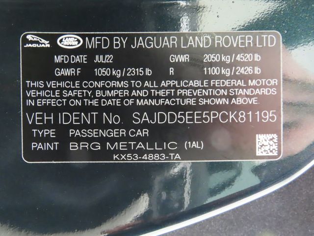 2023 Jaguar F-TYPE Convertible P450 RWD - 22966348 - 37