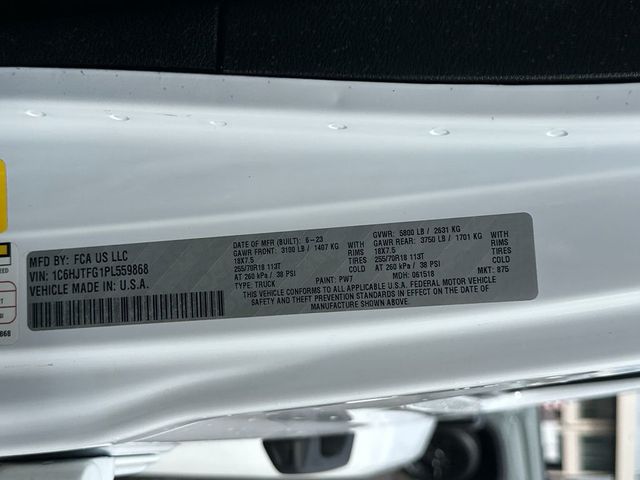 2023 Jeep Gladiator Overland 4x4 - 23036936 - 22