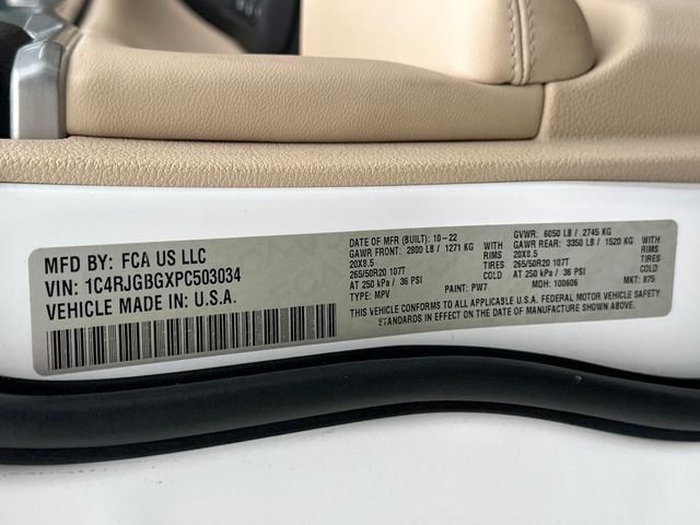 2023 Jeep Grand Cherokee Limited 4x2 - 22996681 - 22