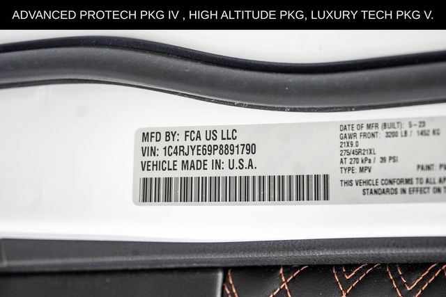 2023 Jeep Grand Cherokee 4xe Summit Reserve 4x4 - 23057435 - 44