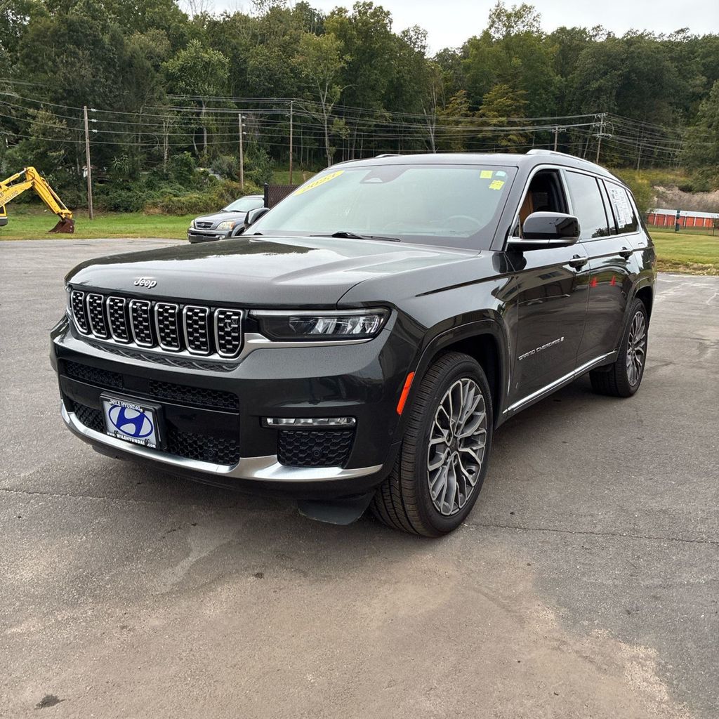 2023 Jeep Grand Cherokee L MSRP$75755/Luxury Tech Pkg/Heads Up Display/Night Vision Pkg - 23093325 - 0