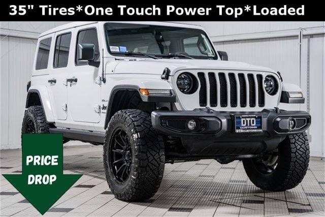 Used 2023 Jeep Wrangler 4-Door Sahara Altitude with VIN 1C4HJXEG4PW666610 for sale in Warrenton, VA