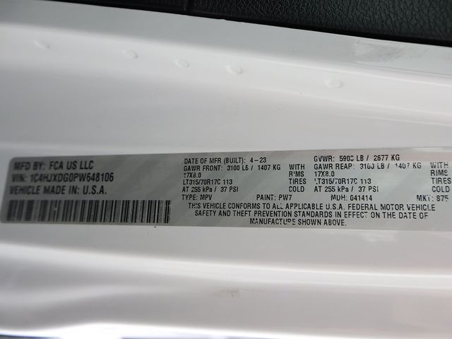 2023 Jeep Wrangler High Tide 4 Door 4x4 - 22940731 - 46