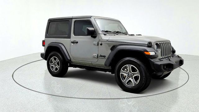 2023 Jeep Wrangler Sport S 2 Door 4x4 w/ Hard Top & Granite Crystal Wheels - 23086531 - 2