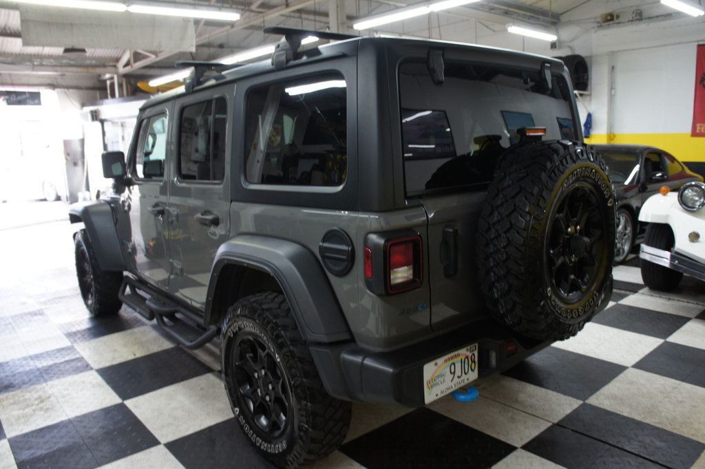 2023 Jeep Wrangler 4xe 1-Owner, 4XE, Willys, Running Boards, Roof Racks! - 23057021 - 17