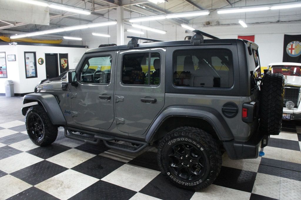 2023 Jeep Wrangler 4xe 1-Owner, 4XE, Willys, Running Boards, Roof Racks! - 23057021 - 20