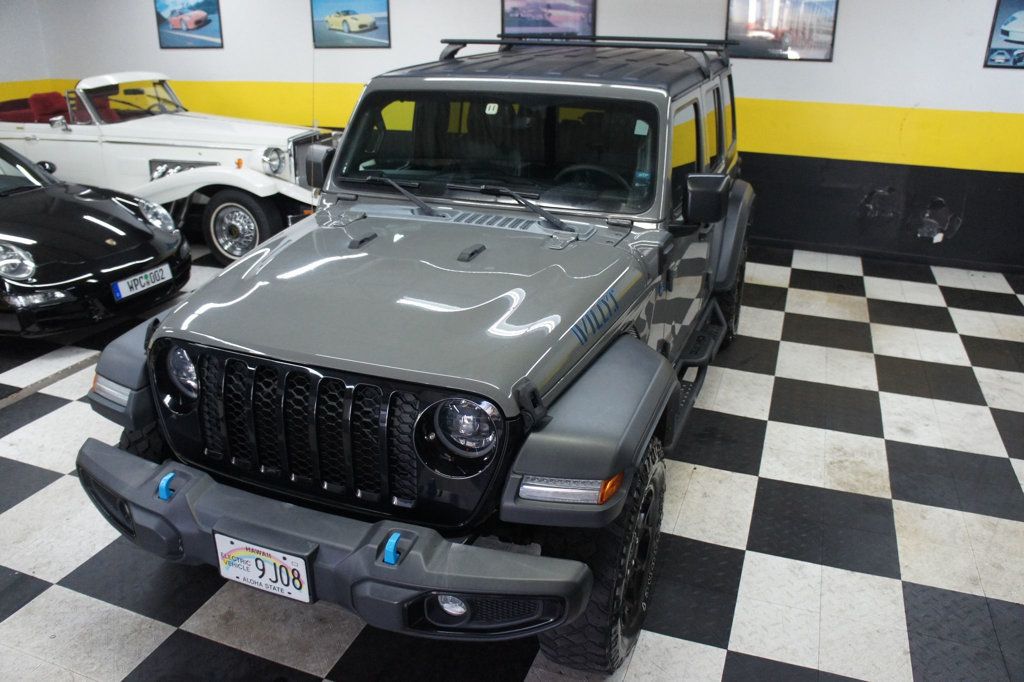 2023 Jeep Wrangler 4xe 1-Owner, 4XE, Willys, Running Boards, Roof Racks! - 23057021 - 25