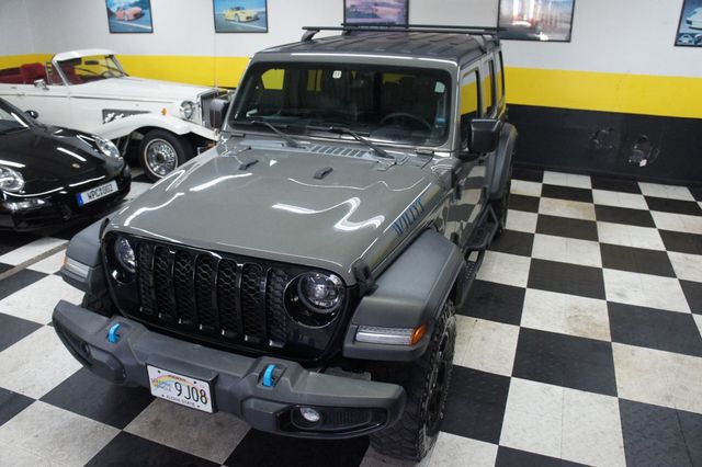 2023 Jeep Wrangler 4xe 1-Owner, 4XE, Willys, Running Boards, Roof Racks! - 23057021 - 25