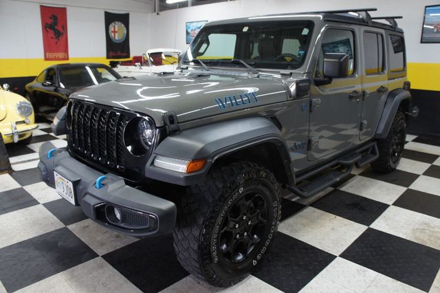 2023 Jeep Wrangler 4xe 1-Owner, 4XE, Willys, Running Boards, Roof Racks! - 23057021 - 2