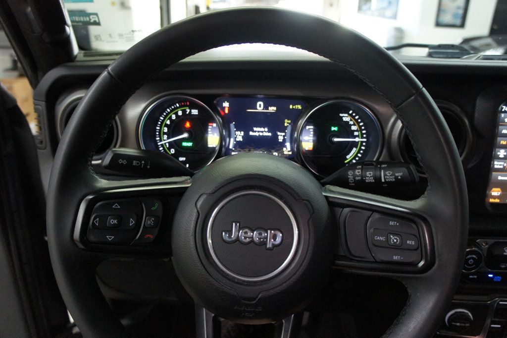 2023 Jeep Wrangler 4xe 1-Owner, 4XE, Willys, Running Boards, Roof Racks! - 23057021 - 32