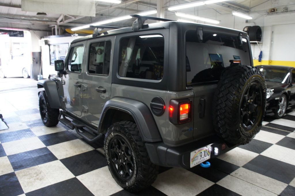2023 Jeep Wrangler 4xe 1-Owner, 4XE, Willys, Running Boards, Roof Racks! - 23057021 - 40