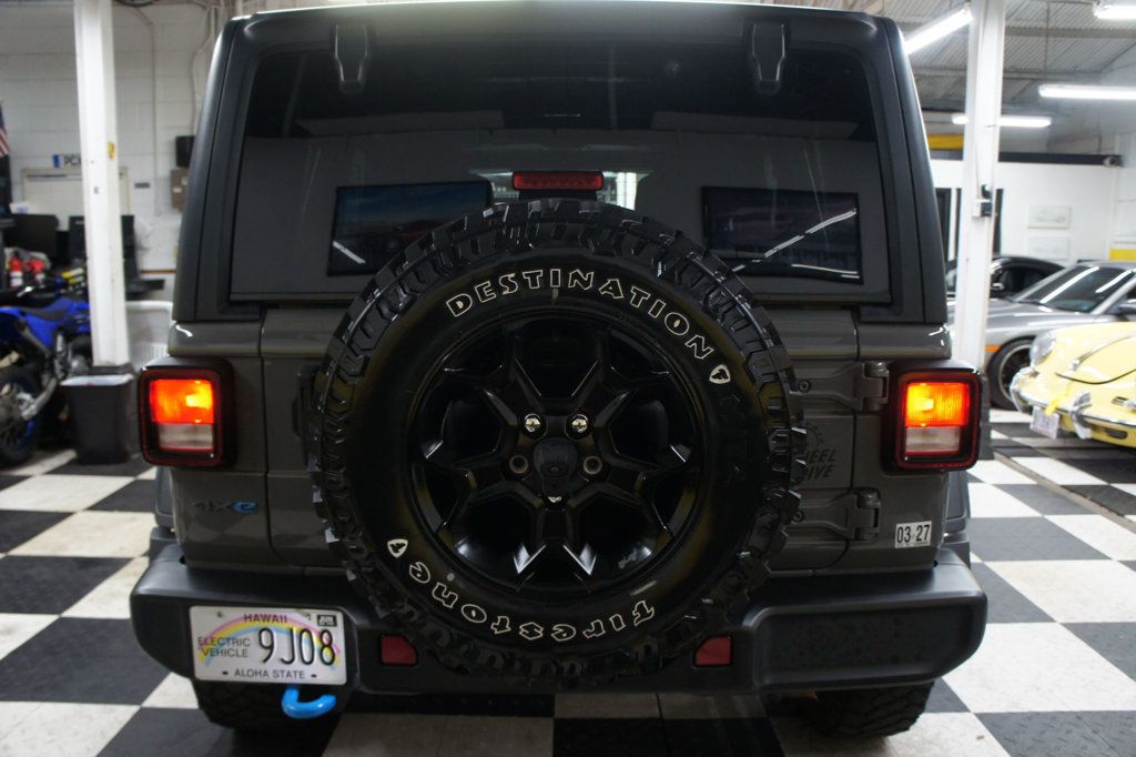 2023 Jeep Wrangler 4xe 1-Owner, 4XE, Willys, Running Boards, Roof Racks! - 23057021 - 42