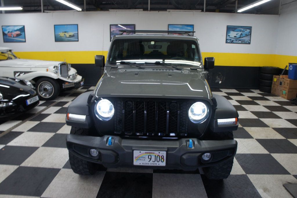 2023 Jeep Wrangler 4xe 1-Owner, 4XE, Willys, Running Boards, Roof Racks! - 23057021 - 49