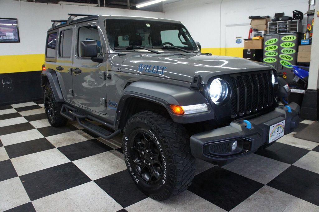 2023 Jeep Wrangler 4xe 1-Owner, 4XE, Willys, Running Boards, Roof Racks! - 23057021 - 50
