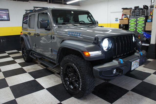 2023 Jeep Wrangler 4xe 1-Owner, 4XE, Willys, Running Boards, Roof Racks! - 23057021 - 50