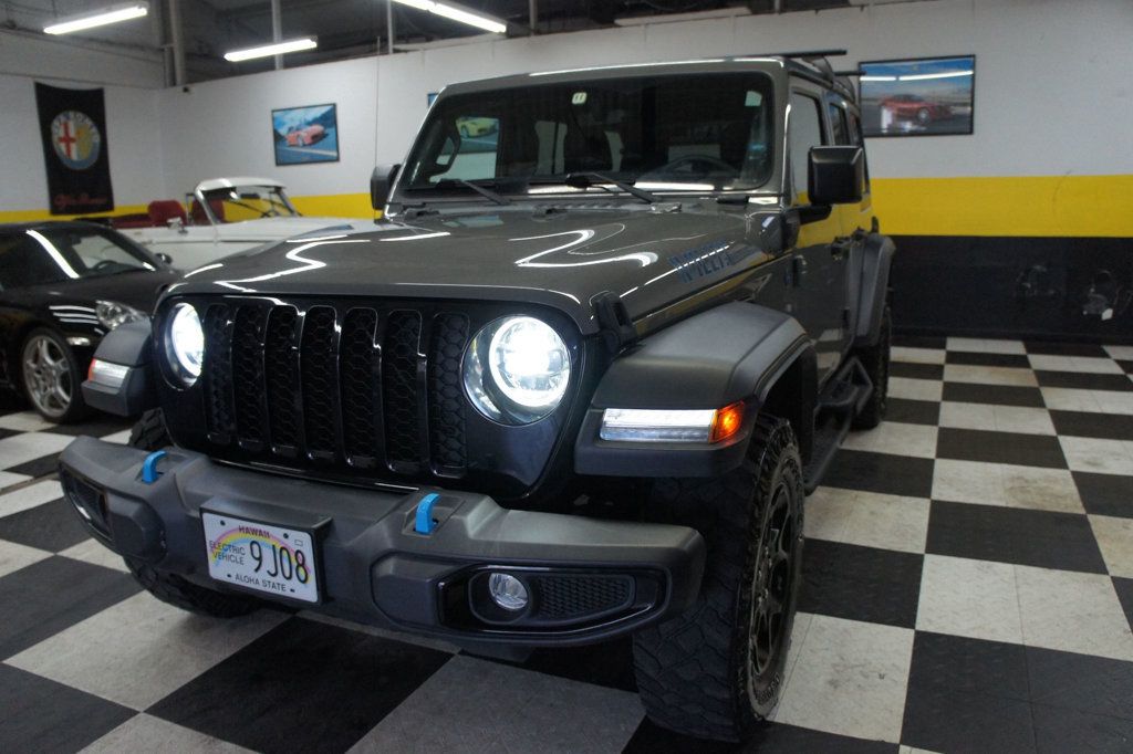 2023 Jeep Wrangler 4xe 1-Owner, 4XE, Willys, Running Boards, Roof Racks! - 23057021 - 51