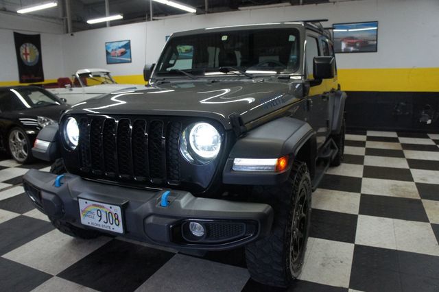 2023 Jeep Wrangler 4xe 1-Owner, 4XE, Willys, Running Boards, Roof Racks! - 23057021 - 51