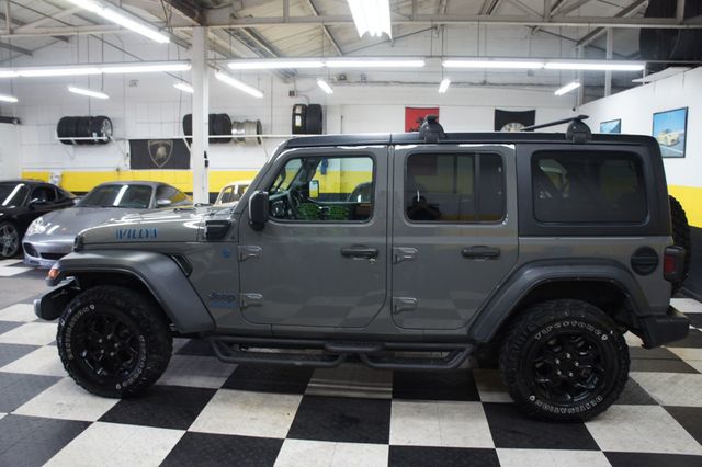 2023 Jeep Wrangler 4xe 1-Owner, 4XE, Willys, Running Boards, Roof Racks! - 23057021 - 5