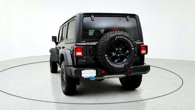 2023 Jeep Wrangler 4xe 4x4 w/ Cold Weather Group, Convenience & Black 3-Piece Hardtop - 23098961 - 5