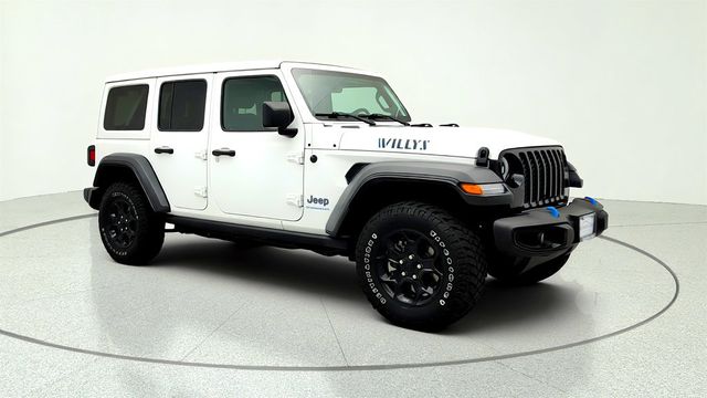 2023 Jeep Wrangler 4xe 4x4 w/ Sky One-Touch Top & Cold Weather Group - 23033202 - 2