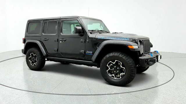 2023 Jeep Wrangler 4xe Rubicon 4x4 w/ Steel Bumpers, Cold Weather Pkg & Black Hard Top - 23091739 - 2