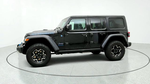 2023 Jeep Wrangler 4xe Rubicon 4x4 w/ Steel Bumpers, Cold Weather Pkg & Black Hard Top - 23091739 - 7