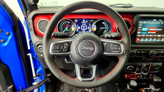 2023 Jeep Wrangler 4xe Rubicon 4xe 20th Anniversary w/ Remote Start & 3-Piece Hard Top - 23091797 - 12