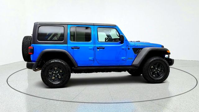 2023 Jeep Wrangler 4xe Rubicon 4xe 20th Anniversary w/ Remote Start & 3-Piece Hard Top - 23091797 - 3