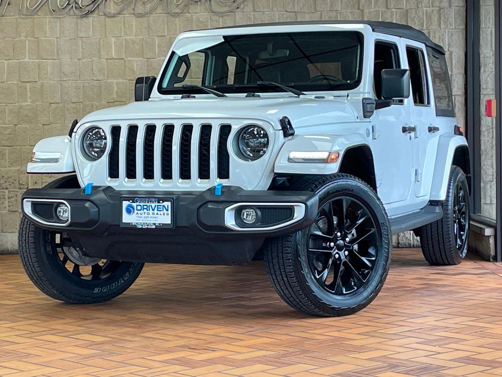 2023 Jeep Wrangler 4xe Sahara 4x4 - 23023221 - 1