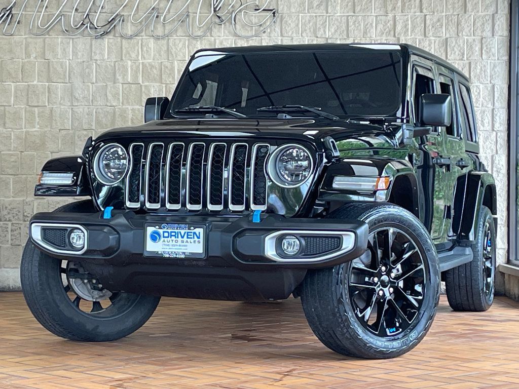 2023 Jeep Wrangler 4xe Sahara 4x4 - 23065412 - 1