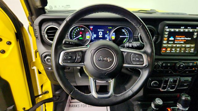 2023 Jeep Wrangler 4xe Sahara 4x4 w/ Black Hard Top & Cold Weather Group - 23043144 - 11