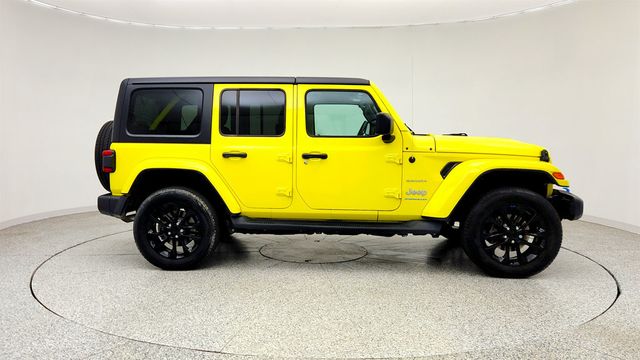 2023 Jeep Wrangler 4xe Sahara 4x4 w/ Black Hard Top & Cold Weather Group - 23043144 - 3