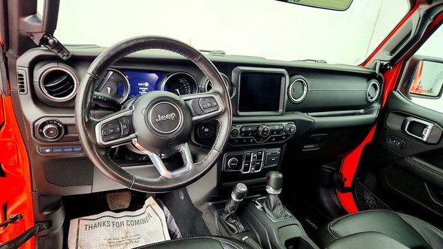 2023 Jeep Wrangler 4xe Sahara 4x4 w/ Cold Weather Group & Black 3-Piece Hard Top - 23039460 - 11