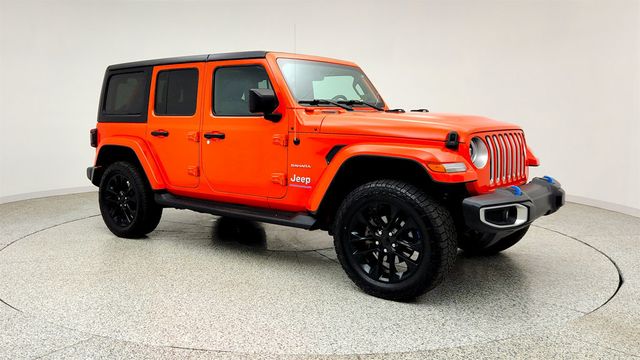 2023 Jeep Wrangler 4xe Sahara 4x4 w/ Cold Weather Group & Black 3-Piece Hard Top - 23039460 - 2