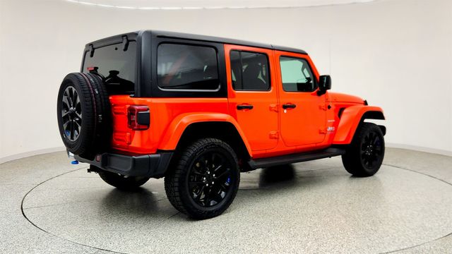 2023 Jeep Wrangler 4xe Sahara 4x4 w/ Cold Weather Group & Black 3-Piece Hard Top - 23039460 - 4