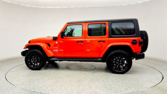 2023 Jeep Wrangler 4xe Sahara 4x4 w/ Cold Weather Group & Black 3-Piece Hard Top - 23039460 - 7